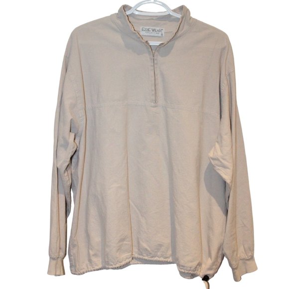 2/$30 🏷 Ezzewear Linen Pullover Women's 1/4 Zip Size XL - Picture 1 of 5